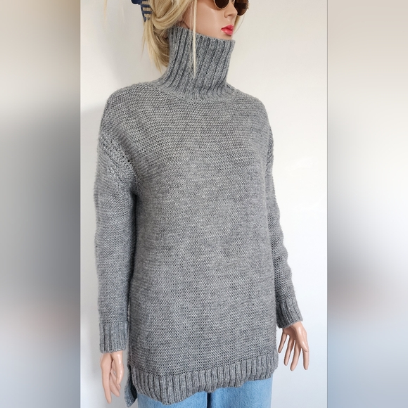 Zara turtleneck top sweater medium - Picture 1 of 9